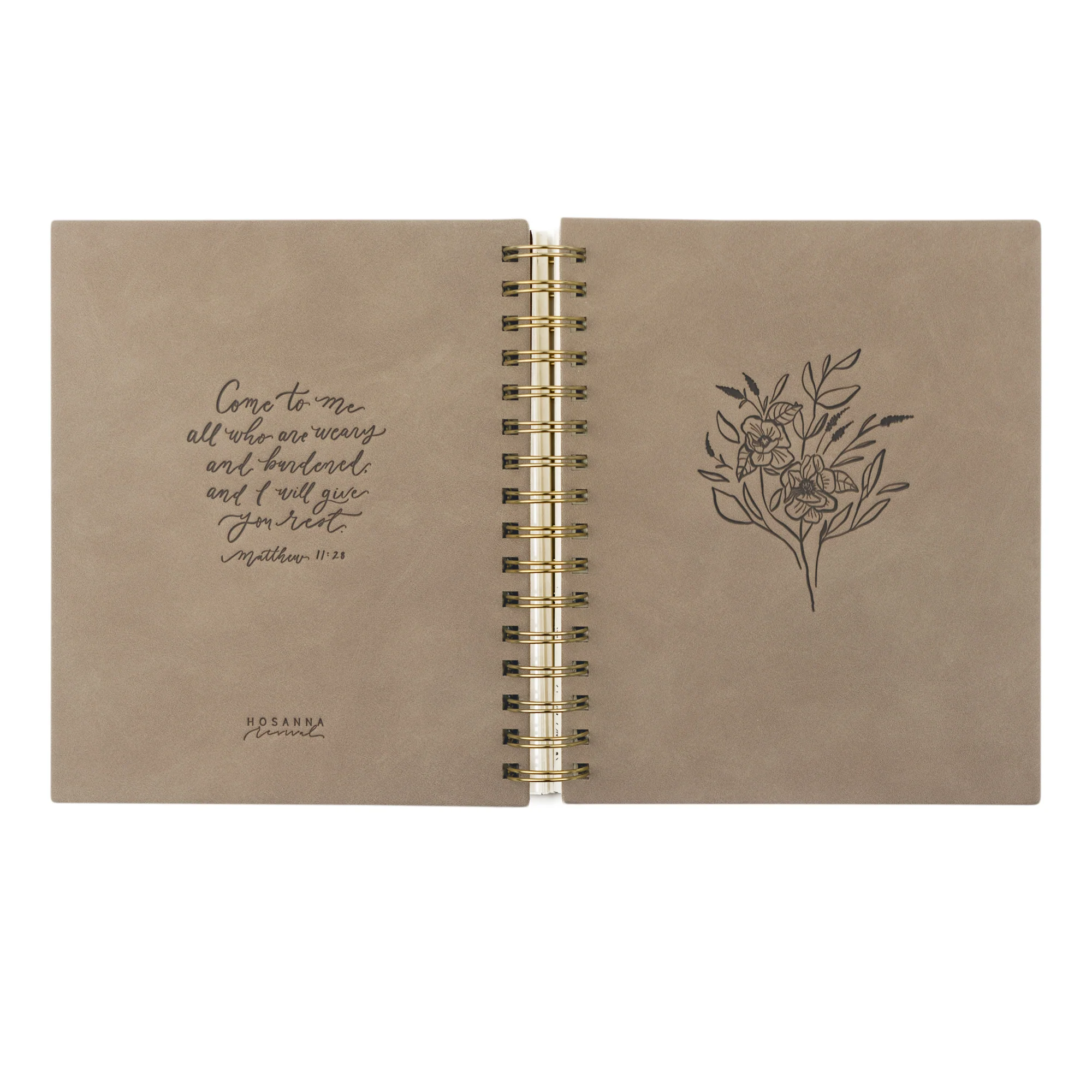 12-Month Undated Planner: Marlo Design, Spiral - Image 3