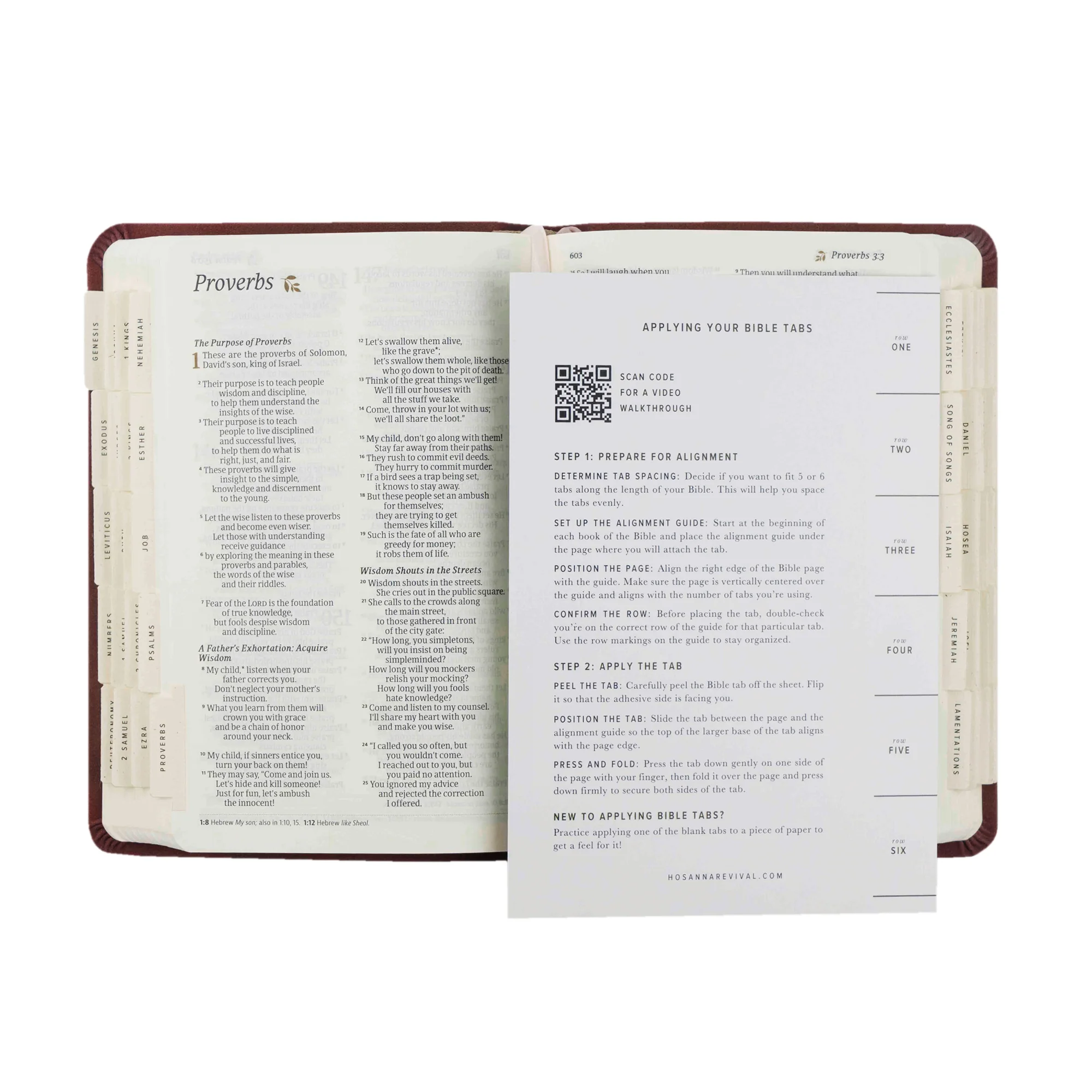 Hosanna Revival Bible Tabs: Black - Image 7