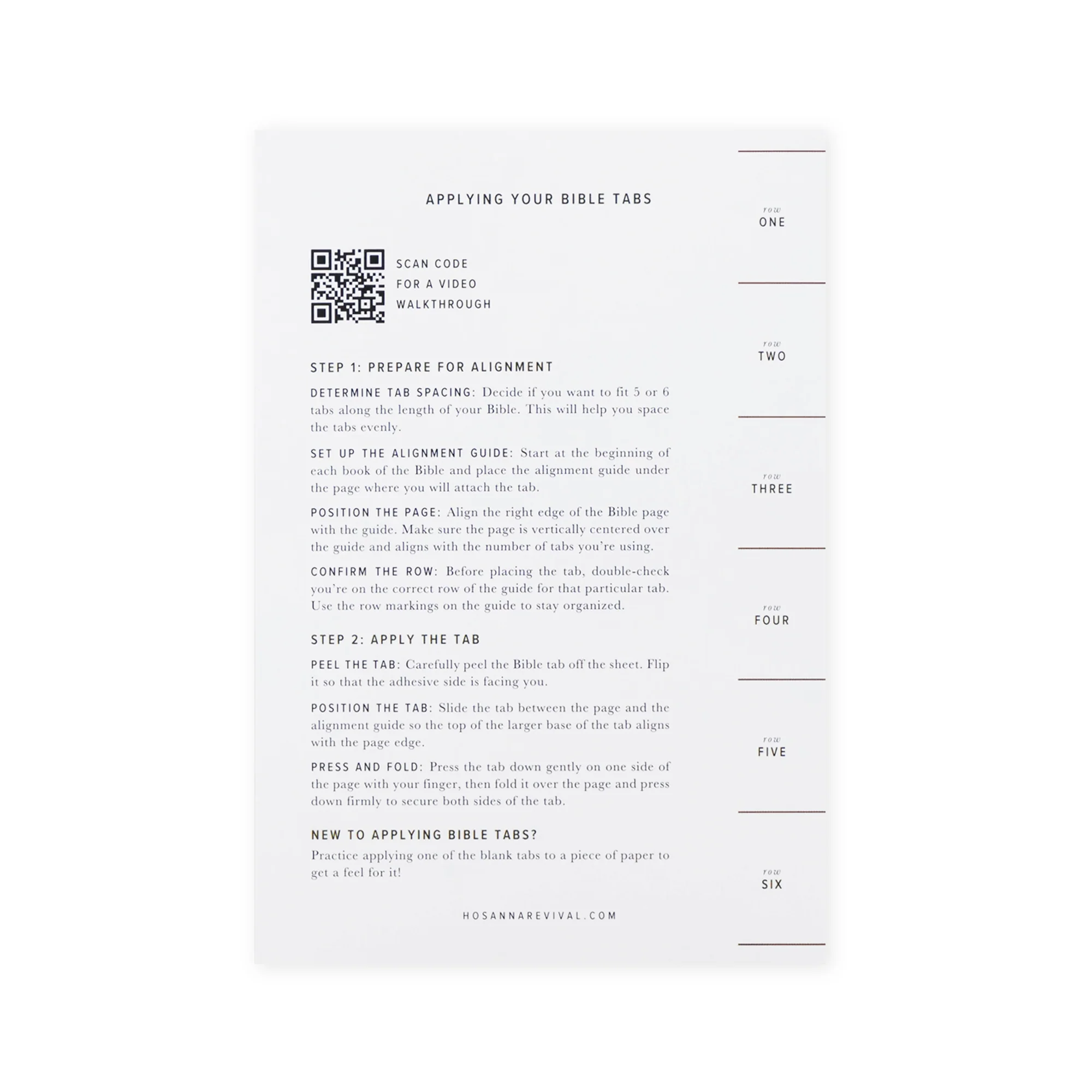 Hosanna Revival Bible Tabs: Black - Image 8