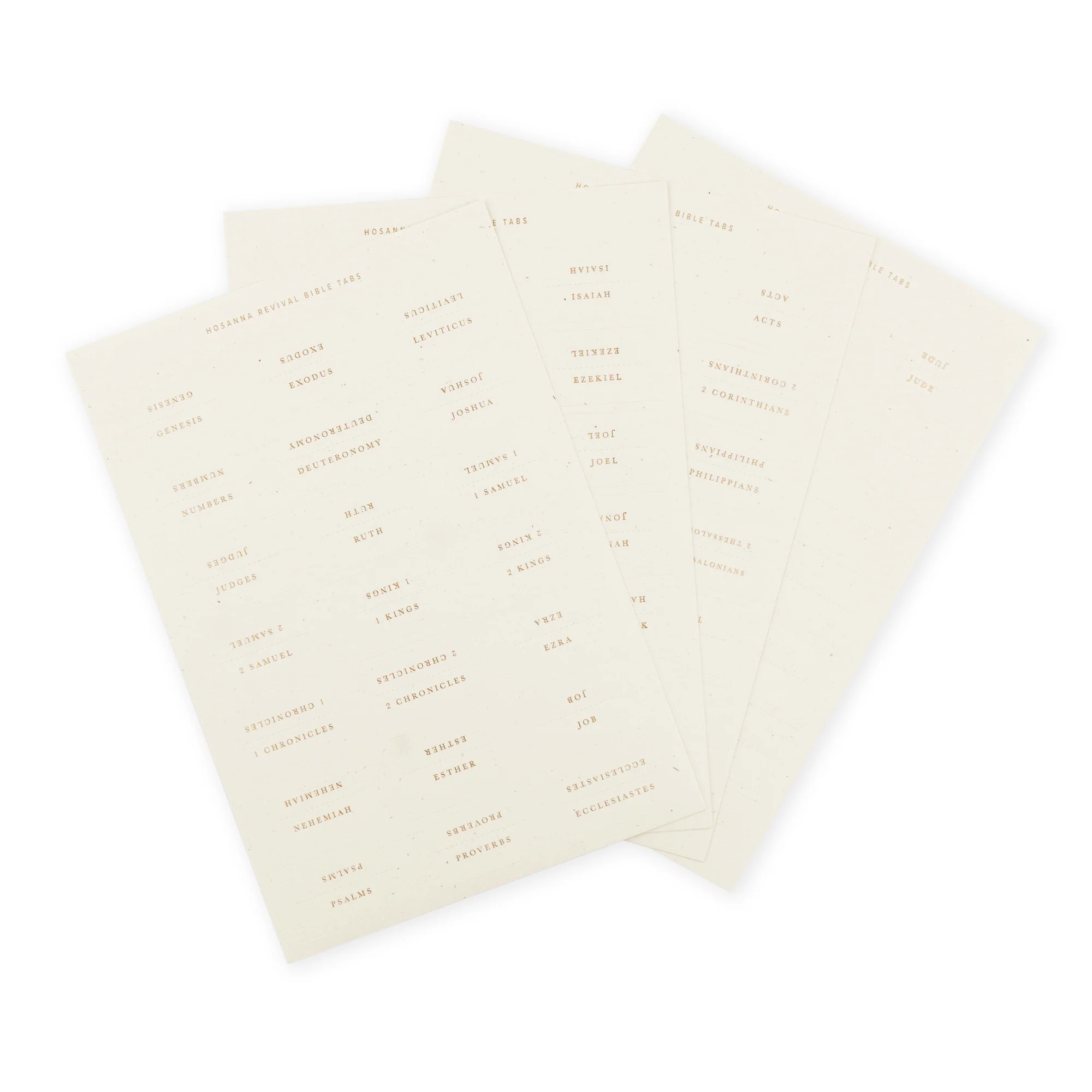 Hosanna Revival Bible Tabs: Gold - Image 3